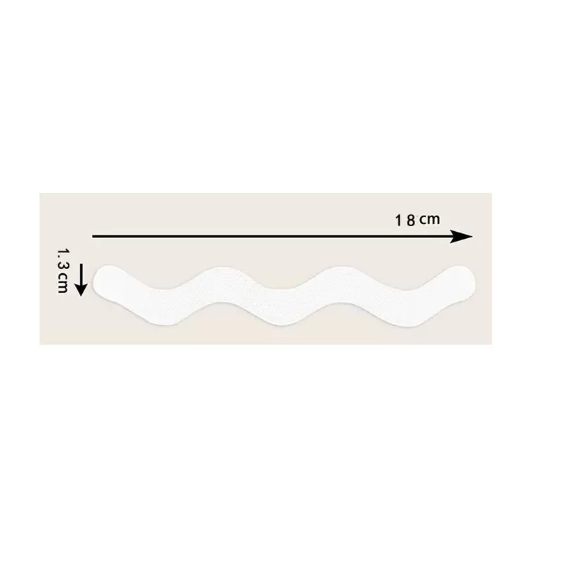 INF Halkskyddande trappsteg Tejp Halkfri tejp för trappor S-formad 1,3x18 cm
