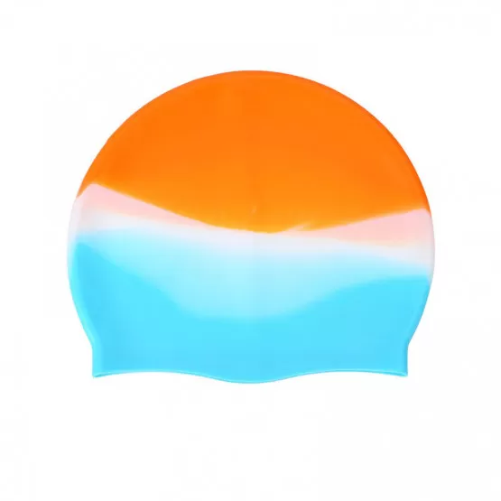 INF Silikon badmössa Blå+orange
