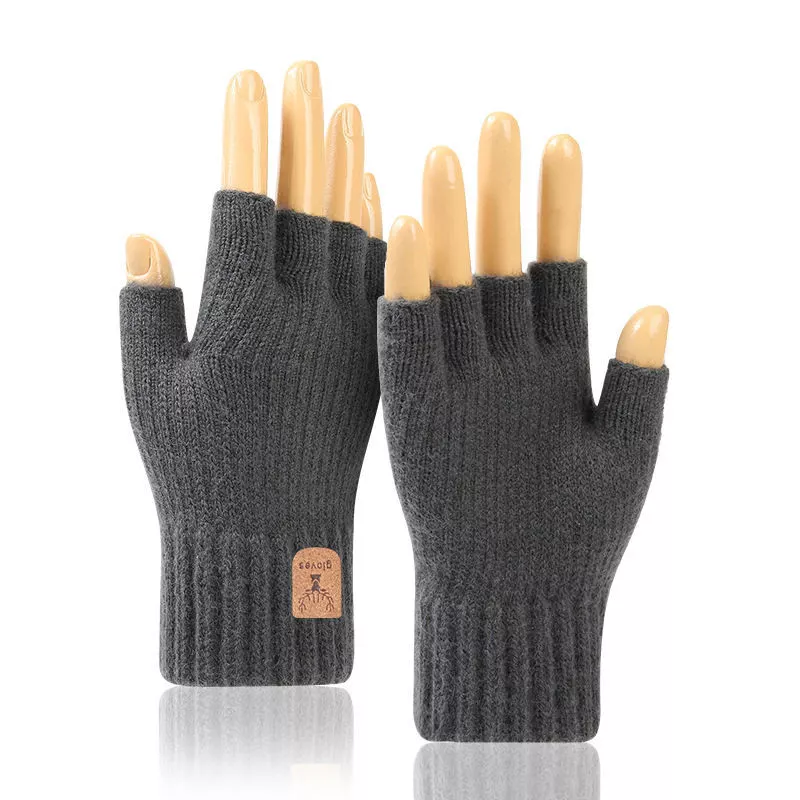 INF Halvfingerhandskar Fingerlösa Vantar