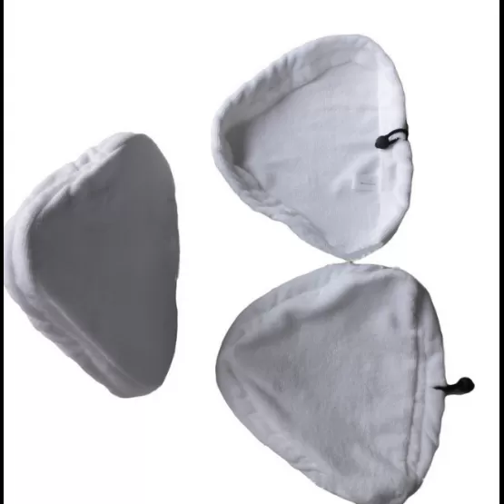 INF Ersättande Rengöringsdynor för H2O Ångmopp, 3-pack
