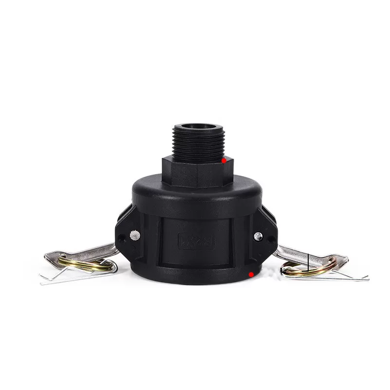 INF 2" till 1" invändig gängadapter för IBC-tankar