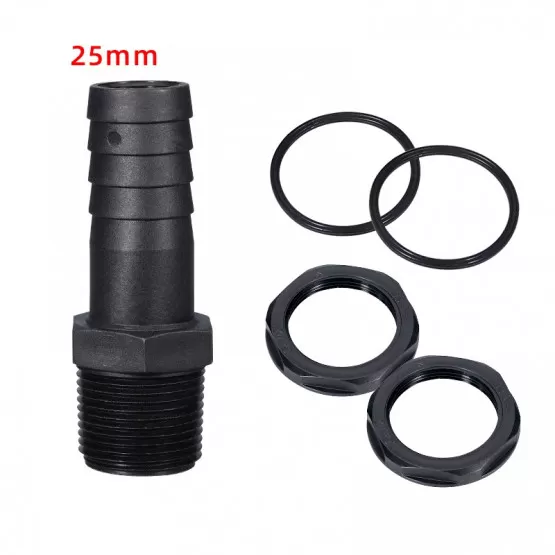 INF Water Bucket Pagoda Connector - 25 mm plast (dubbelgängad)