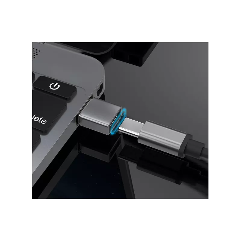 INF USB-A (hane) till USB-C (hona) adapter