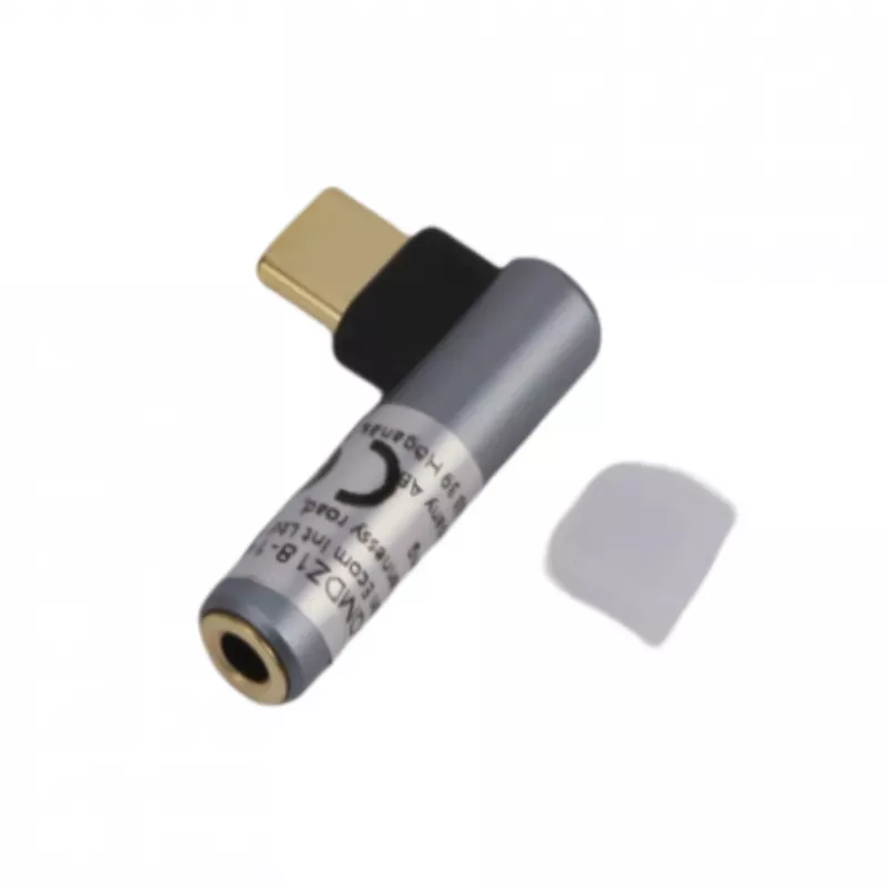 USB-C Till 3,5 Mm Ljudadapter Fu00f6r Hu00f6rlurar - Svart USB-C Till 3,5 Mm Ljudadapter Fu00f6r Hu00f6rlurar - Svart
