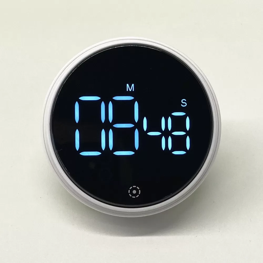 INF Magnetisk digital timer för matlagning i köket Vit