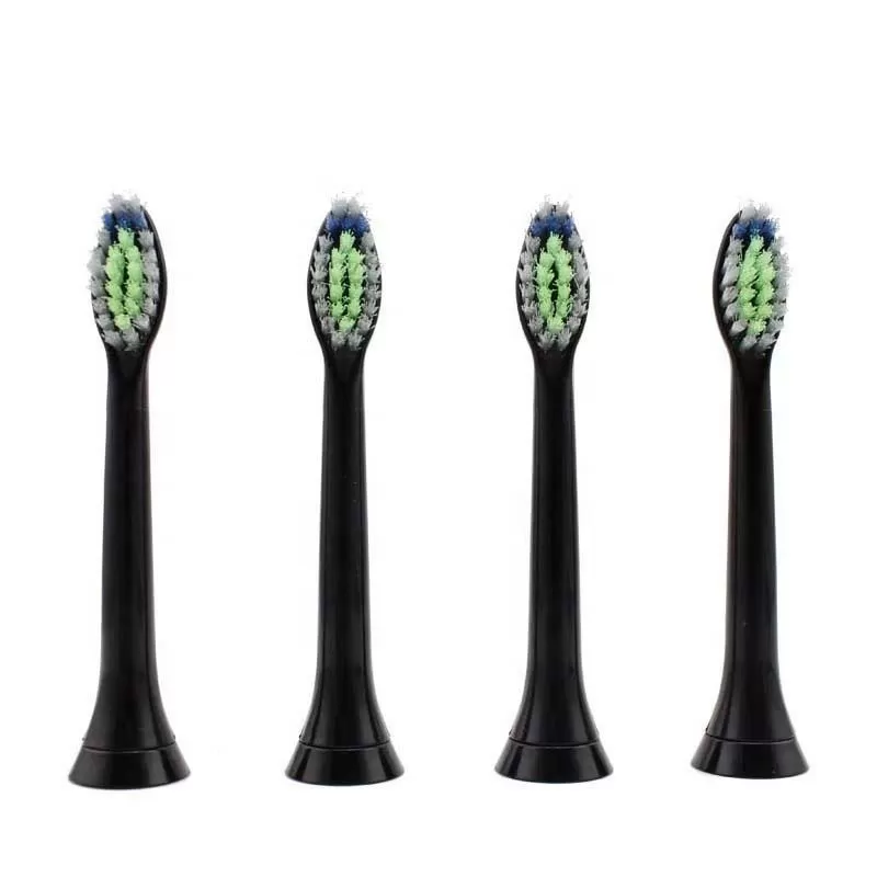 INF Tandborsthuvuden 4-pack Svart