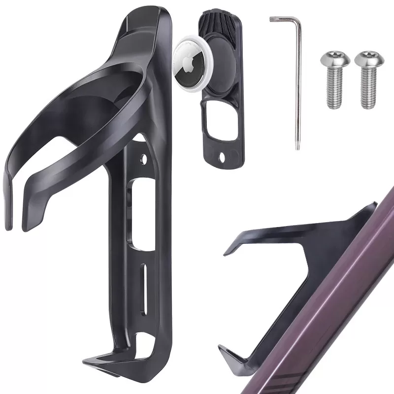 INF Vattenflaskhållare med AirTag-Fack - Svart