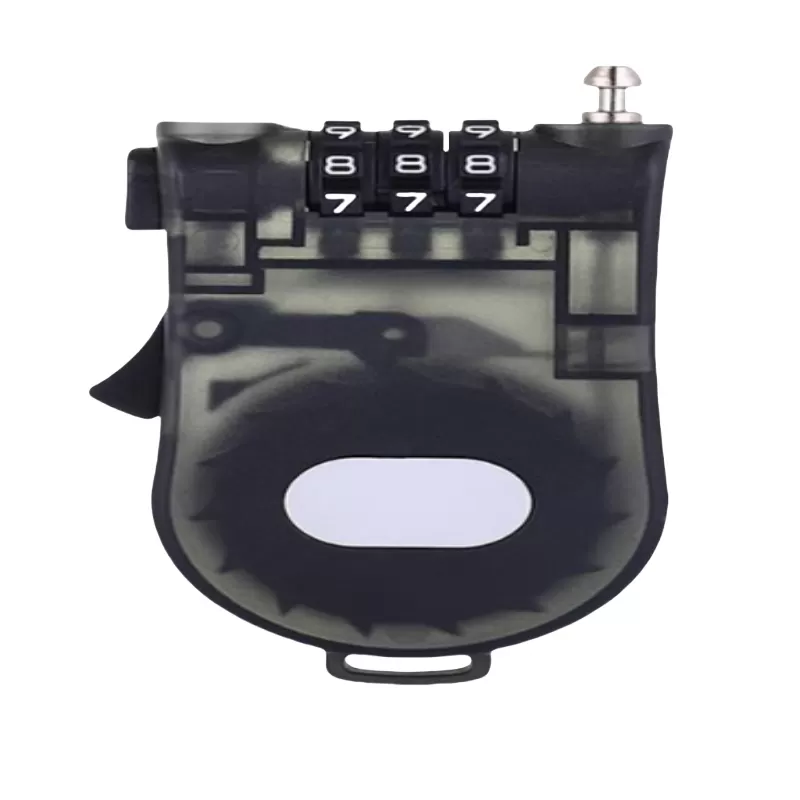 INF Infällbart lösenordslås för hjälm