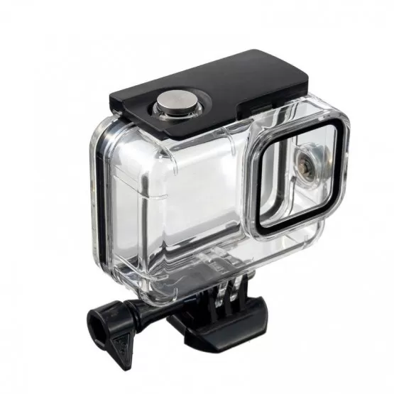 INF Skyddsfodral för GoPro8 - Härdat Glas och Rostfritt Stål