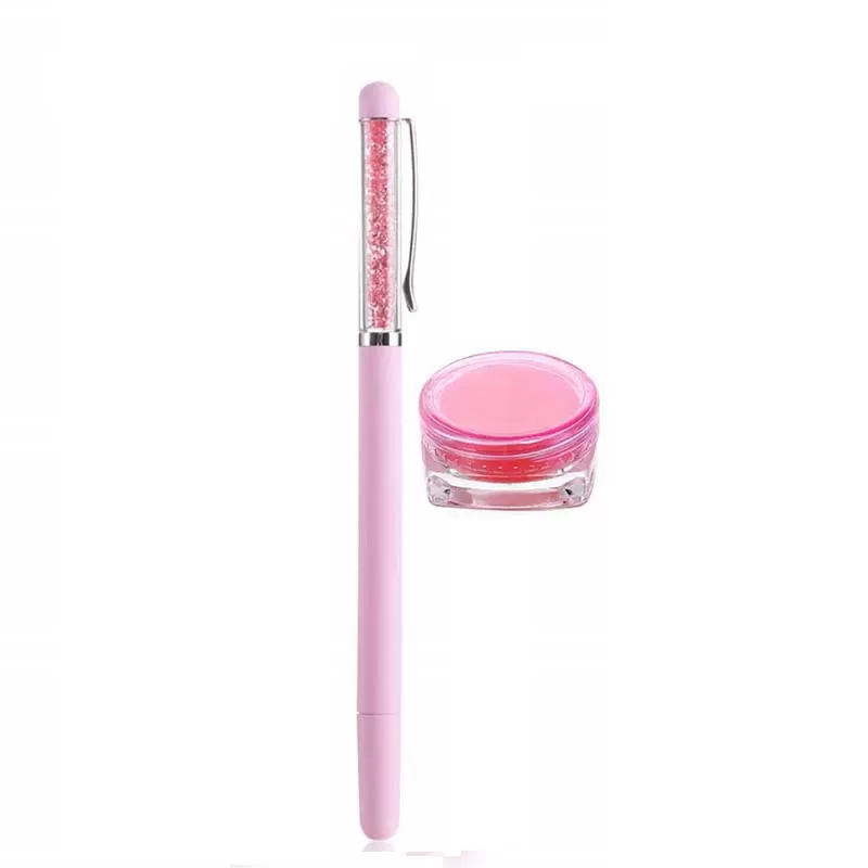 INF Diamond Painting Verktygssats med Rosa Drill Pen and Clay