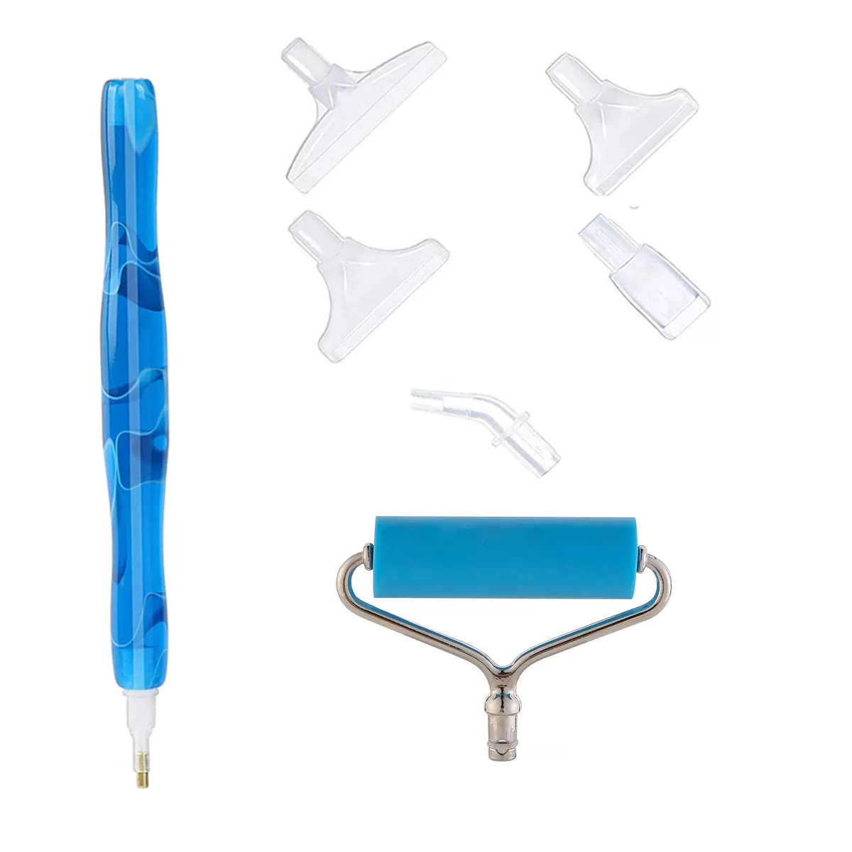 INF Diamond Painting Pen Set med Roller Blå