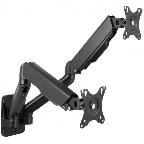 LogiLink Monitorarm Väggfäste 17-32" Dubbel gasfjädrad