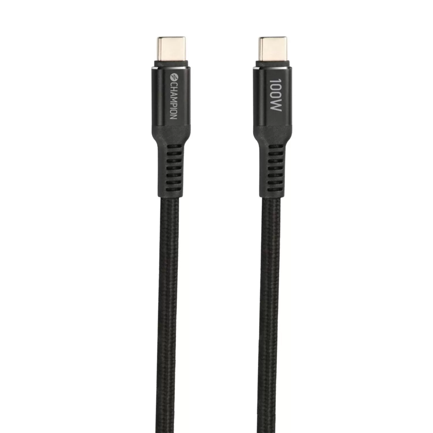 Champion USB-C kabel 100W 1m Svart