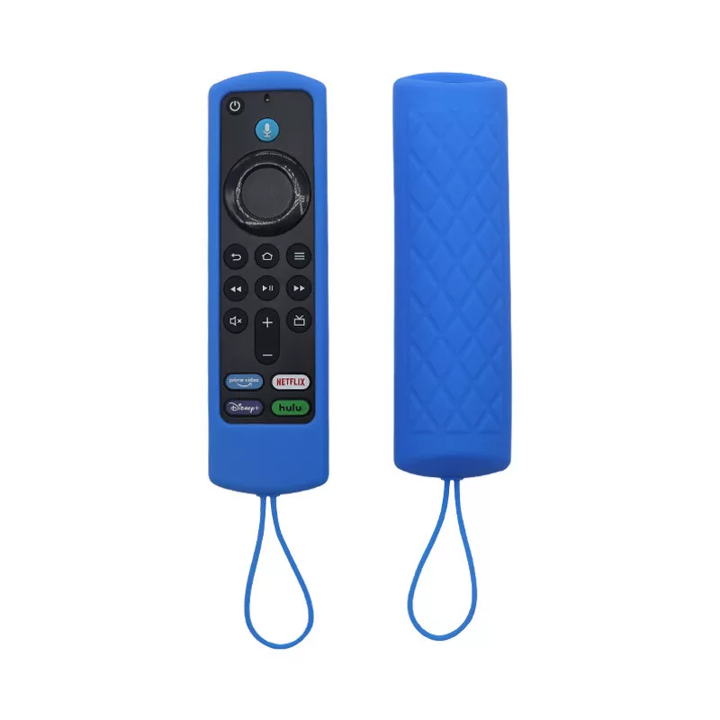 INF Silikonfjärrkontrollfodral för Fire TV Stick 4K Blå