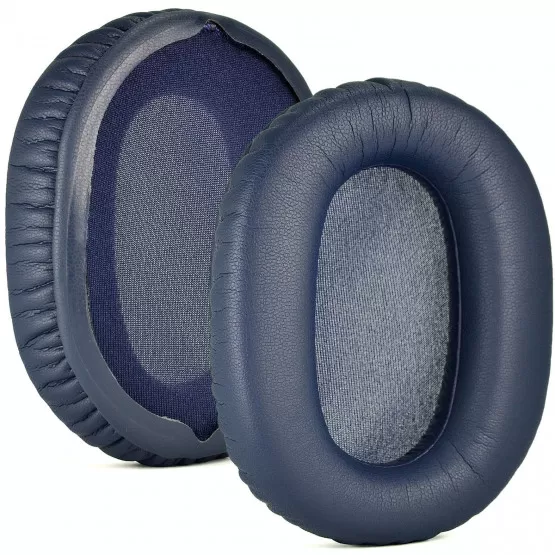 INF 2-pack ersättningsöronkuddar för ASUS VULCAN-ANC/BLK/ALW/AS PRO Blå