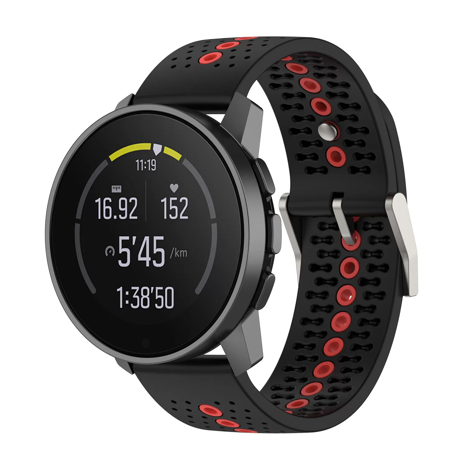 INF Färgglatt Klockarmband 22MM för Suunto Race S Watch Blå + Grå