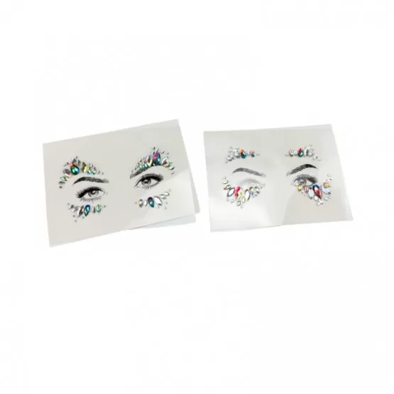 INF Festival Face Jewels Stickers Rhinestone Stickers Model 5