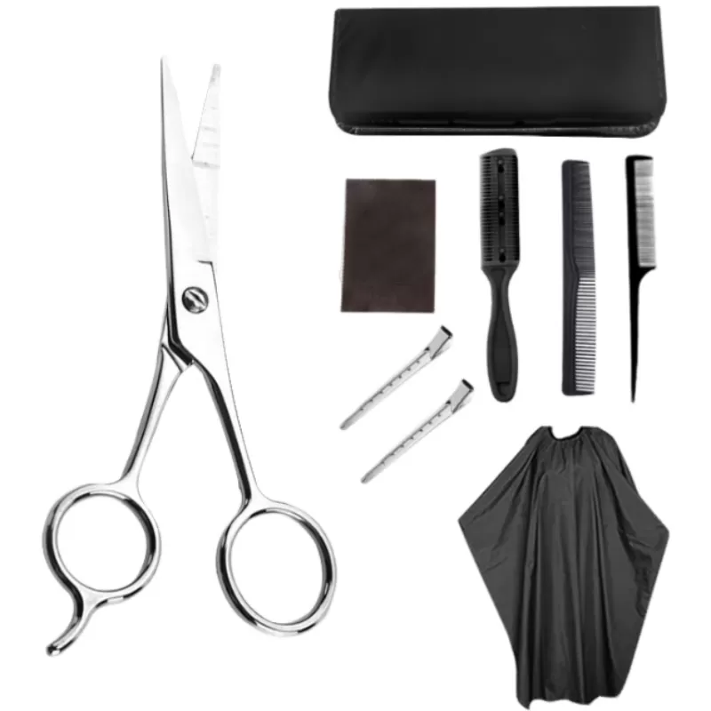 INF Professionell 10-delad hårklippningssats för hem- och salongsbruk