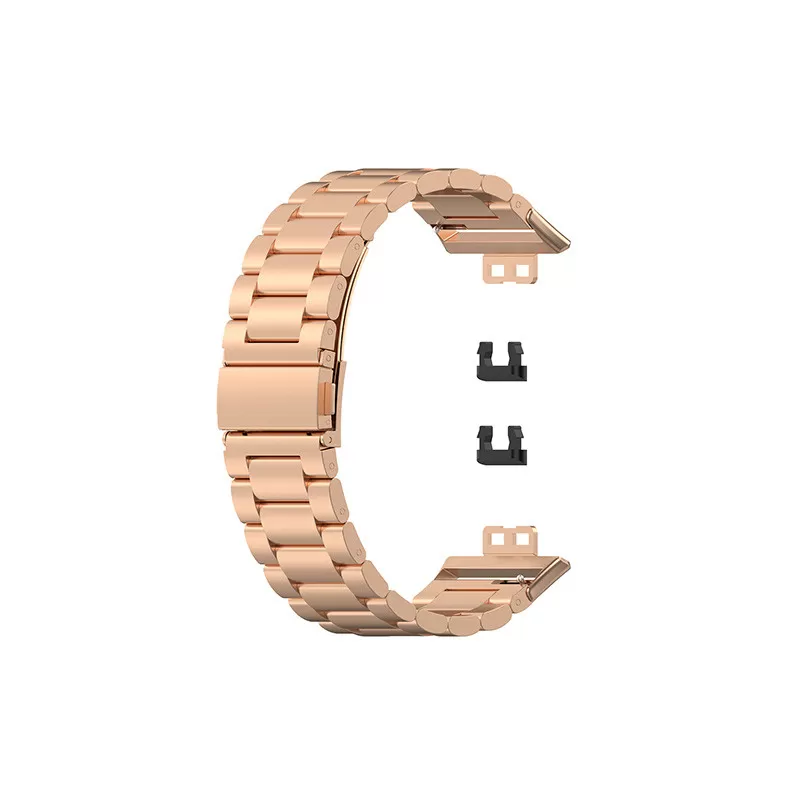 INF Rostfritt stål klockarmband för Huawei Watch Fit Guld
