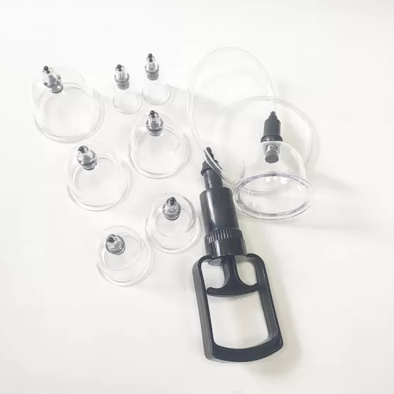 INF Home Cupping Therapy Set - 8 koppar med förvaringsbox