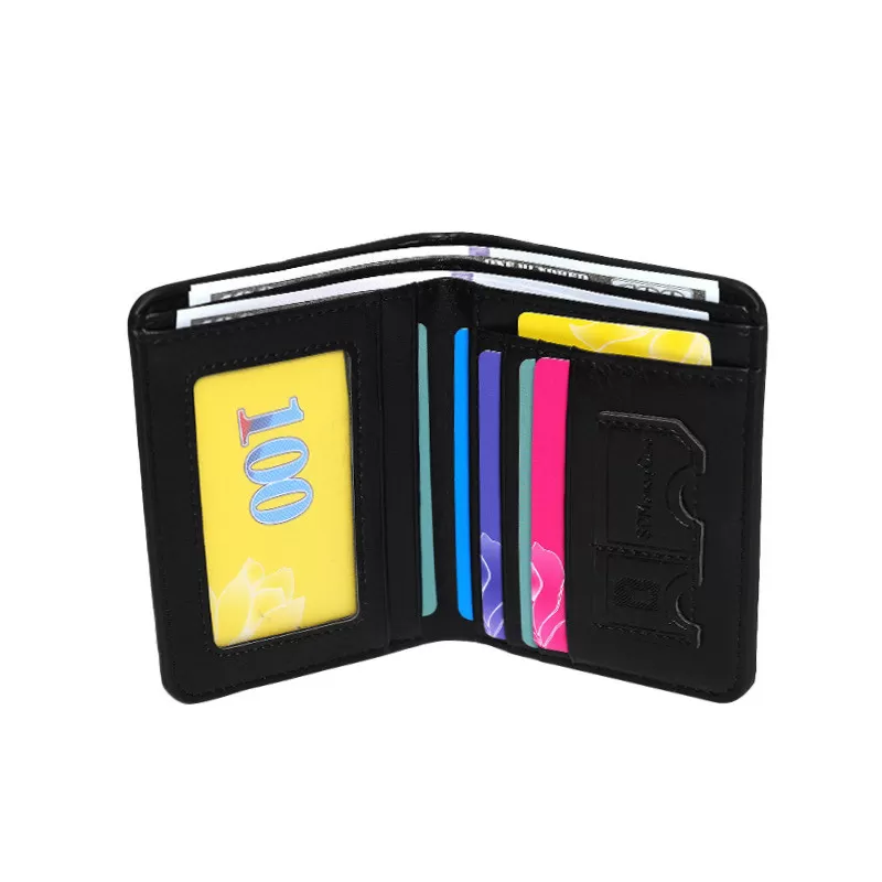 INF Slim Bifold Wallet Svart