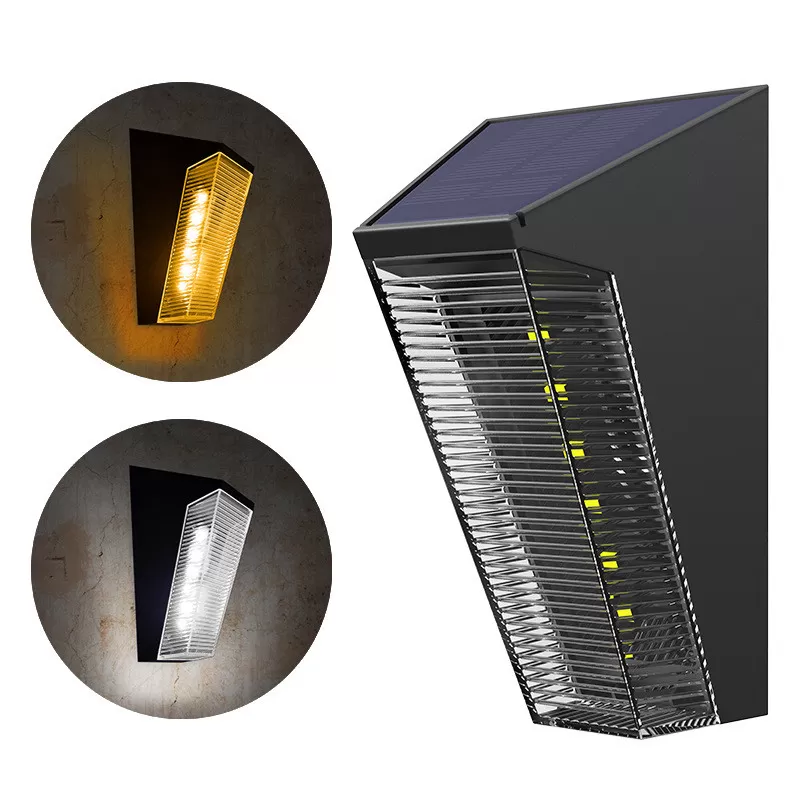 INF Solar Light LED utomhus staket vägglampa