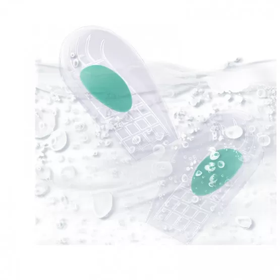 INF Honeycomb Heel Cushion U-formad silikonhälkudde