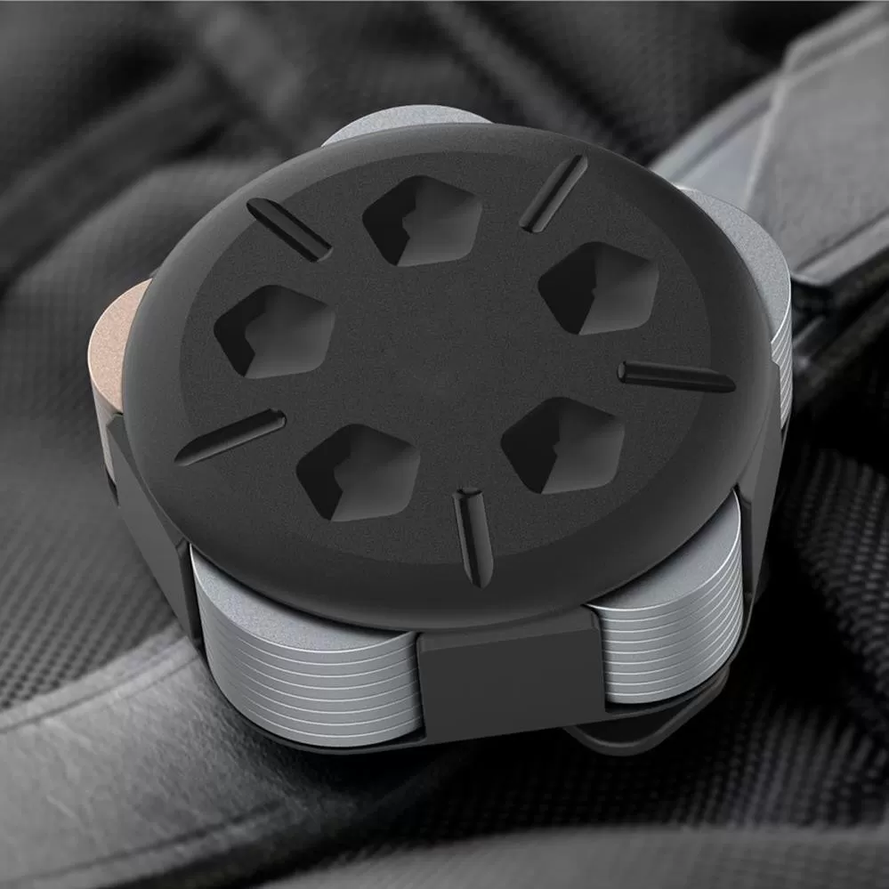 INF Bärbar dollarmyntförvaringslåda