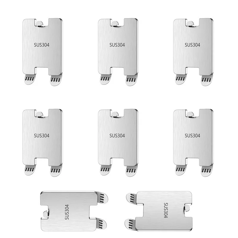 INF Självhäftande Tavelkrokar i Rostfritt Stål, 8-pack