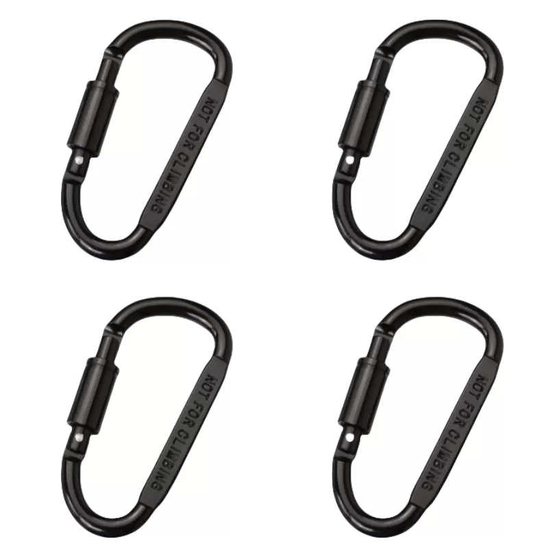 INF Lättvikts D-formad karbinhake för vandring och utomhusbruk