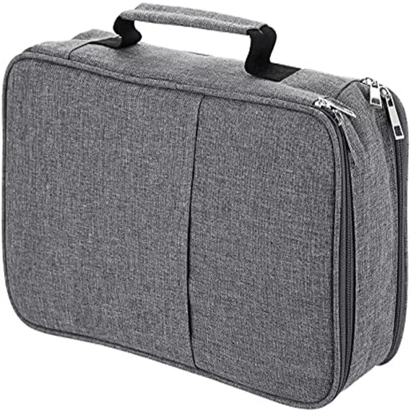 INF Pennfodral i Oxford Tyg med Handtag Grå