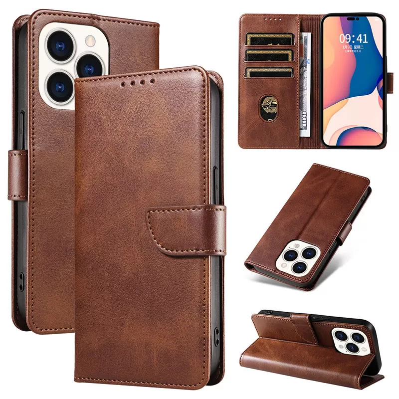 INF Vintage Läderfodral för iPhone iPhone 15 Pro Max