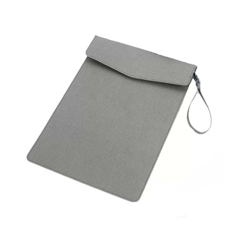 INF Vertikal Oxford-dokumentmapp Grå