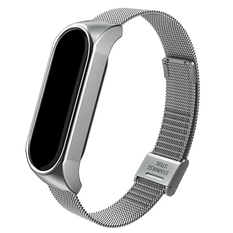 INF Klockarmband i Metall för Xiaomi Mi Band 3/4/5/6