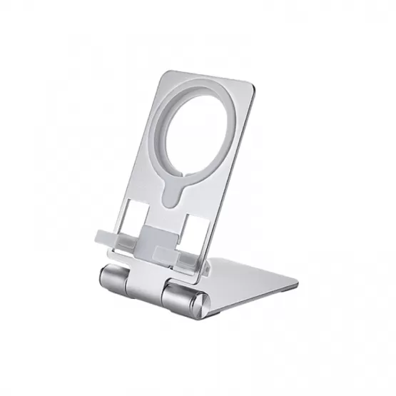 INF MagSafe magnetstativ för bekväm laddning Silver
