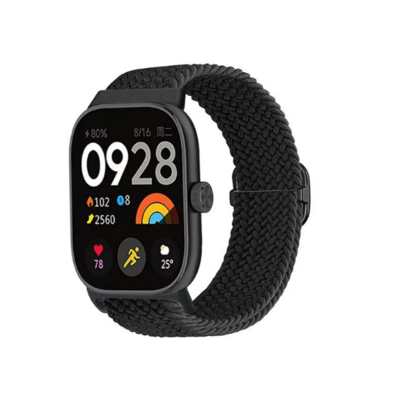 INF Xiaomi Mi Band 8 Pro & Redmi Watch 4 Klockarmband Svart