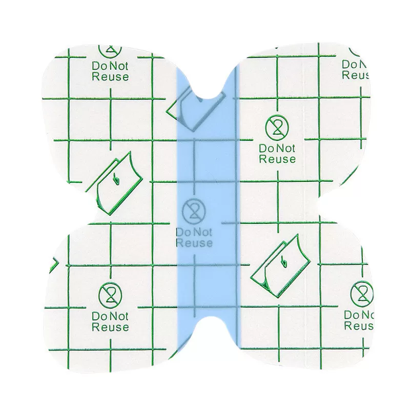 INF 10-pack genomskinliga anti-blister hälklistermärken