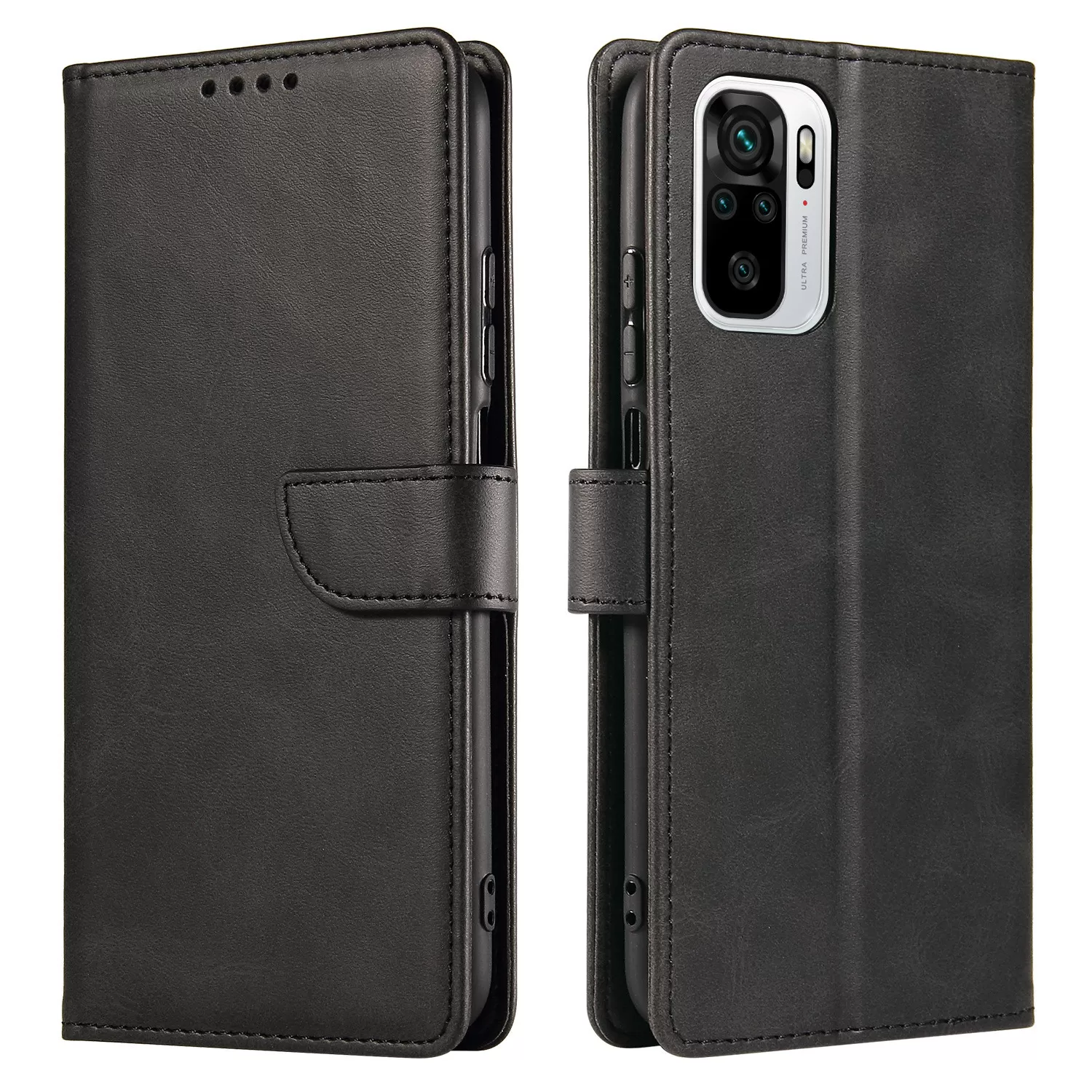 INF Flip Lädertelefonfodral för Xiaomi & Redmi med kortplatser Redmi 9/POCO M2