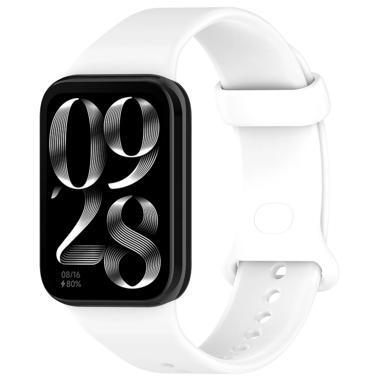 INF Klockarmband för Xiaomi Mi Band 8 Pro / Redmi Watch 4 Vit