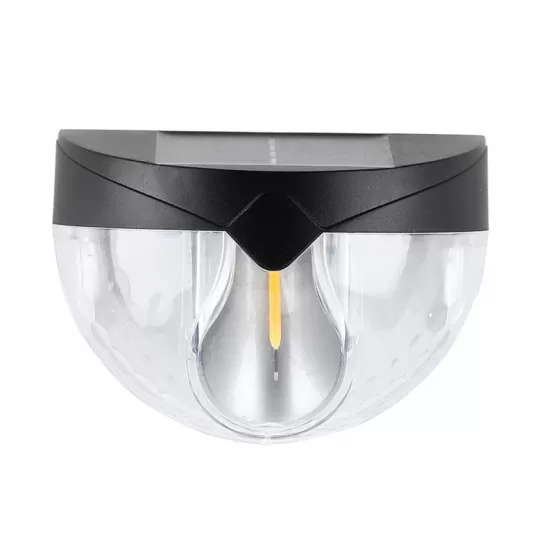 INF Tungstensfilsstaketlampa 6LED Vägglampa Kompatibel med Vit Ljus (2-pack) K2008 med Rörelsesensor och Fjärrkontroll Vitt ljus