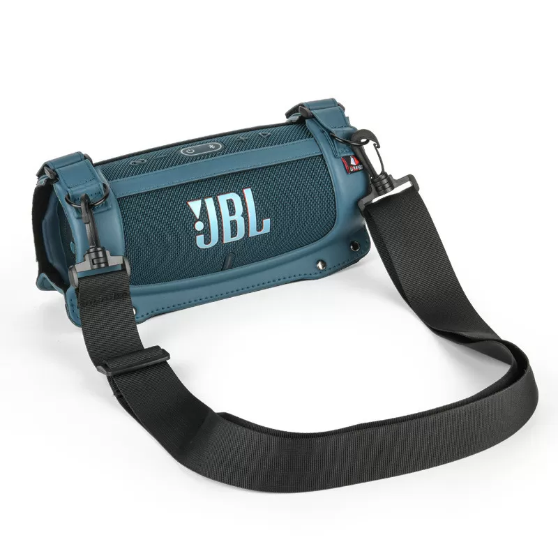 INF JBL Charge 4/5 skyddsfodral med rem - PU+EVA, blå
