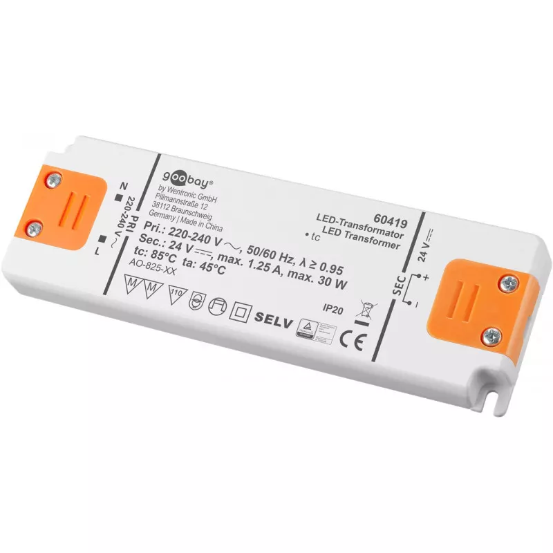 LED Transformer 12 V (DC) (DC), 30 W - View #7