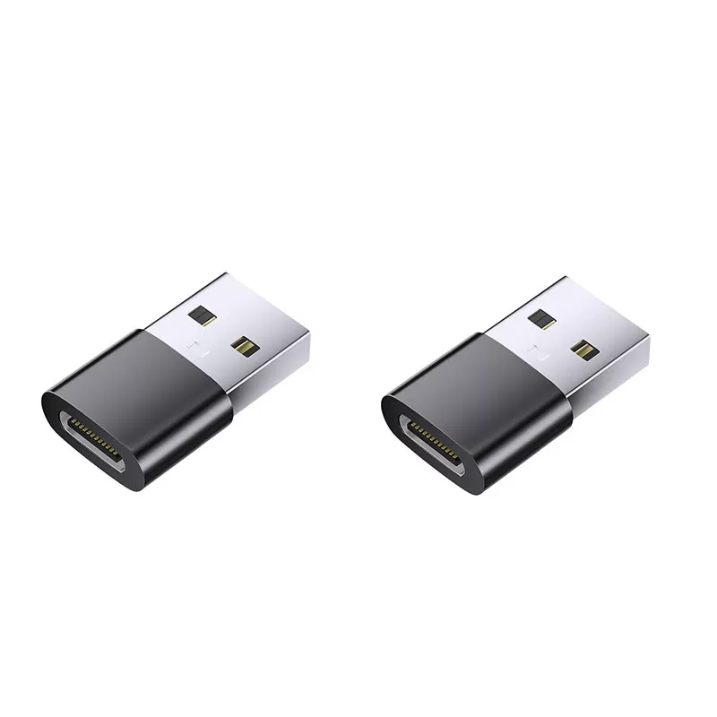 INF 2-pack Typ C till USB-adapter (minimalistisk design)