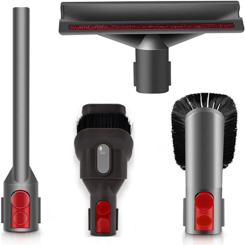 INF Dammsugningstillbehör, dammborste och fogsats, kompatibel med Dyson V7, V8, V10, V11, V12 och V15