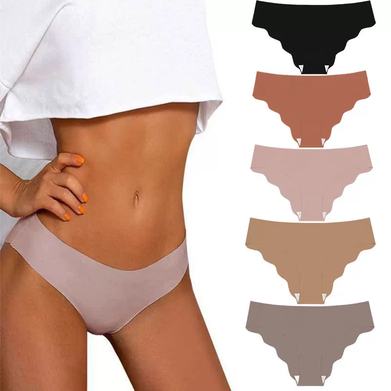 INF Sömlösa Hipstertrosor med molnkant (5-pack) S
