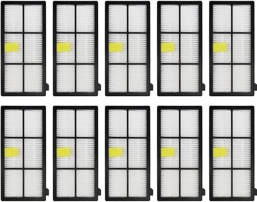 INF 10-pack Dammsugarfilter för iRobot Roomba 860/870/871/880/960/980