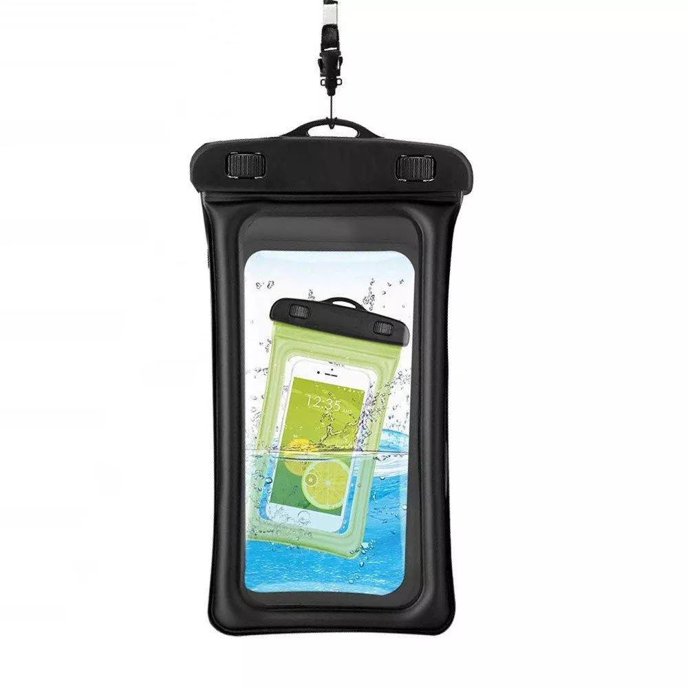 INF Flytande vattentät mobilväska Universal Svart 1-pack