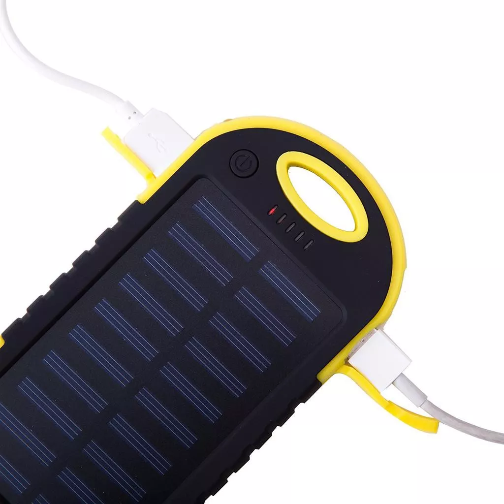 INF Powerbank 5000 mAh - vattentålig - gul