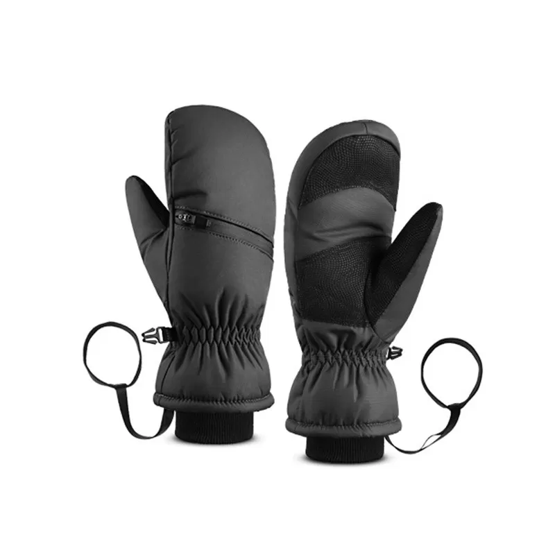 INF Skidhandskar - Pekskärm, Vattentäta, Vindtäta S Svart