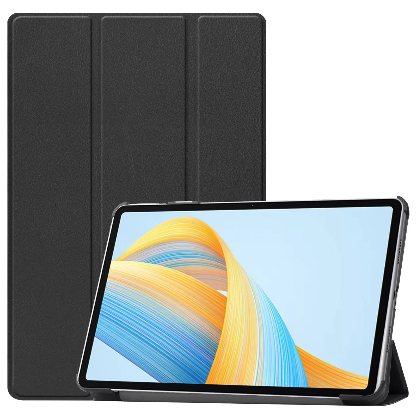 INF Tre-faldigt skyddsfodral kompatibelt med Huawei MatePad T8 8.0 med stativfunktion, svart Huawei MatePad T8 8.0